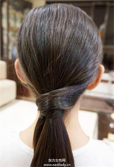 快速綁發(fā) 10種超自然清新馬尾編發(fā)教程圖解