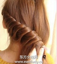 長(zhǎng)發(fā)變編發(fā)打造時(shí)尚發(fā)型