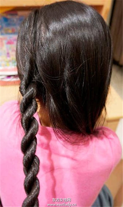 快速綁發(fā) 10種超自然清新馬尾編發(fā)教程圖解