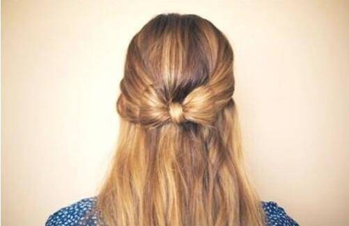 蝴蝶結(jié)發(fā)型扎法步驟介紹 6個(gè)步驟輕松搞定
