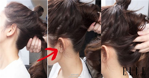 丸子頭的扎法圖解 越隨性越自然有型