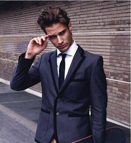 英倫風(fēng)歐美男生定位燙 發(fā)型圖片介紹