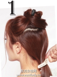 擰卷側盤蓬松團子發(fā)