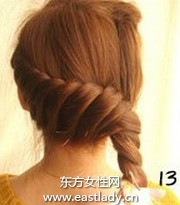 長(zhǎng)發(fā)變編發(fā)打造時(shí)尚發(fā)型