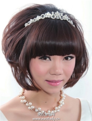 2014年女生短發(fā)發(fā)型DIY(圖)