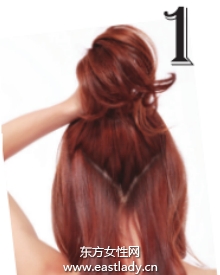 自然卷韓式丸子頭突出青春洋溢氣質(zhì)