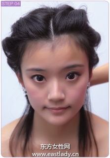 歐式雙卷發(fā)搭配奢華皇冠我就是女王