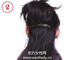 蓬皮杜風(fēng)格發(fā)式塑造冰山美人發(fā)型