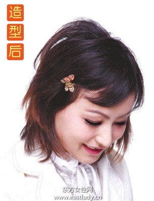 成熟嫵媚時尚短發(fā)造型