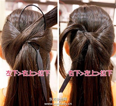 快速綁發(fā) 10種超自然清新馬尾編發(fā)教程圖解