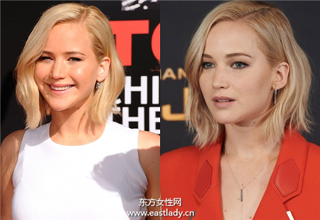 跟珍妮佛勞倫斯學(xué)發(fā)型設(shè)計(jì) 短發(fā)也可這么酷