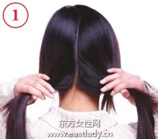 鑲寶石發(fā)飾搭配長(zhǎng)發(fā)發(fā)型展現(xiàn)高雅氣質(zhì)