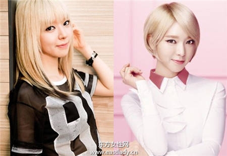 短發(fā)更性感 看韓國(guó)當(dāng)紅女星剪發(fā)前后對(duì)比照