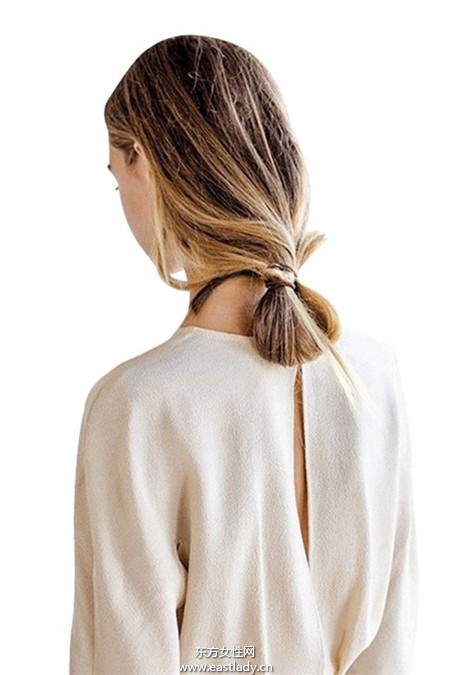 跟明星學(xué)綁及肩短發(fā) 變身率性女神