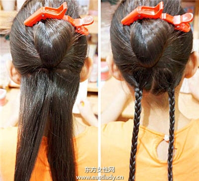 快速綁發(fā) 10種超自然清新馬尾編發(fā)教程圖解