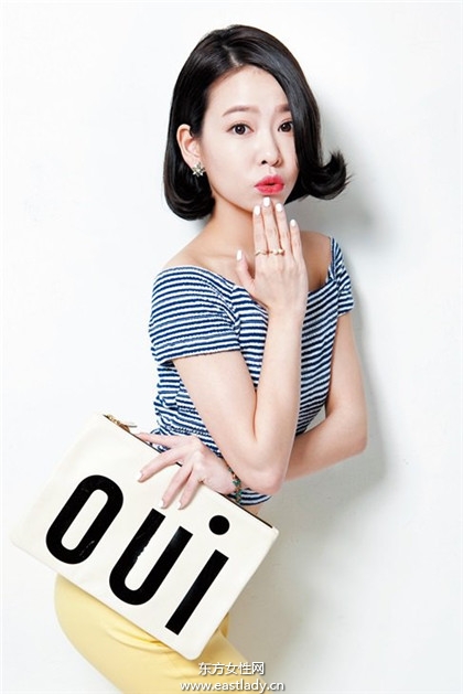 韓系「翹」麗短發(fā) 變身性感小女人