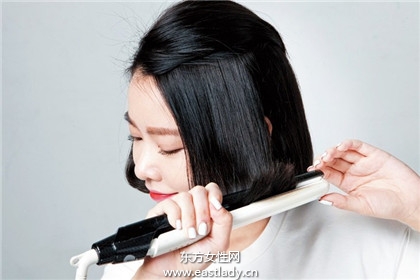 韓系「翹」麗短發(fā) 變身性感小女人