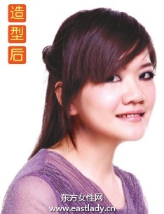 優(yōu)雅利落白領發(fā)型