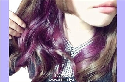 可以甜美也可以個性 日系夢幻內(nèi)側(cè)染發(fā)任你選