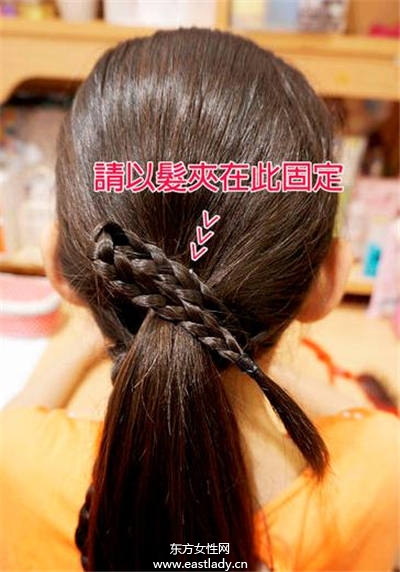 快速綁發(fā) 10種超自然清新馬尾編發(fā)教程圖解