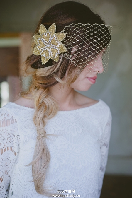 春暖花開 春季花朵新娘發(fā)型