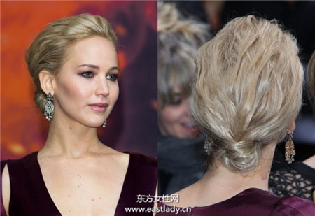 跟珍妮佛勞倫斯學(xué)發(fā)型設(shè)計(jì) 短發(fā)也可這么酷