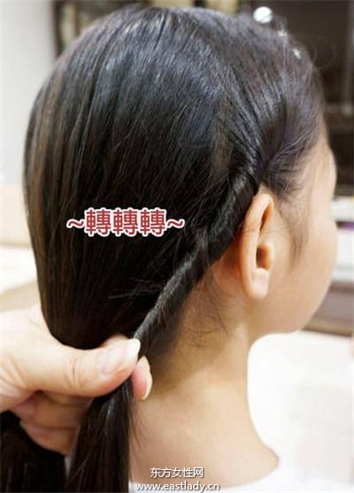 快速綁發(fā) 10種超自然清新馬尾編發(fā)教程圖解