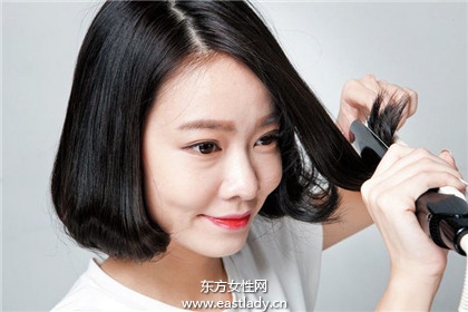 韓系「翹」麗短發(fā) 變身性感小女人