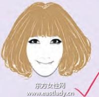 長(zhǎng)形臉女生適合的發(fā)型設(shè)計(jì)