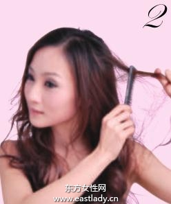 隨性卷發(fā)造型營造妖艷不媚俗酷感