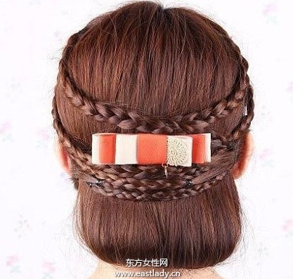 麻花辮另類編法演繹不一樣的風情