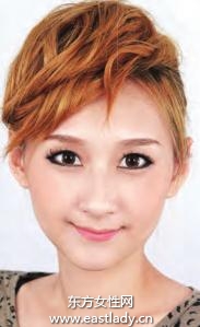 時尚中性盤發(fā)發(fā)型游走在性感與帥氣邊緣