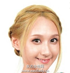 2013今年最流行的發(fā)型清爽辮盤發(fā)發(fā)型