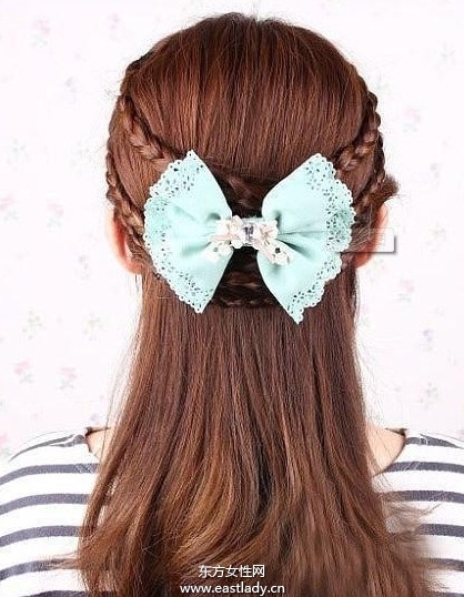 麻花辮另類編法演繹不一樣的風情