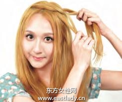 2013今年最流行的發(fā)型清爽辮盤(pán)發(fā)發(fā)型