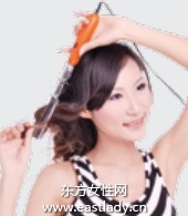  S 形大波浪卷發(fā)發(fā)型設(shè)計