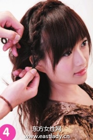 2013最新韓式發(fā)型扎法步驟