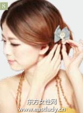 韓式擰卷后束發(fā) 隨意盤扭更迷人