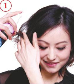 嬌小可愛劉海編發(fā) 做個小女人