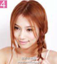 簡單麻花辮編法可愛感十足