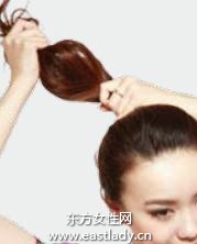 2013最新蓬松高盤發(fā)造型 給人瀟灑不拘一格之感