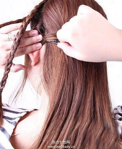 麻花辮另類編法演繹不一樣的風情