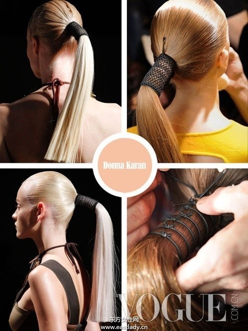 學(xué)明星馬尾辮扎法時(shí)尚又高雅