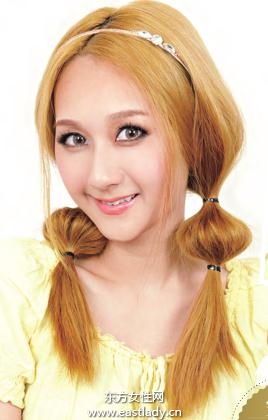 超顯嫩清爽燈籠辮高高興興過元霄