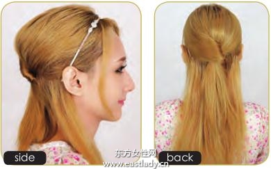 上班族公主頭發(fā)型設計令頭部線條更好看