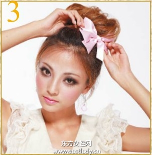 蓬松花苞團(tuán)子頭搖身一變芭比洋娃娃