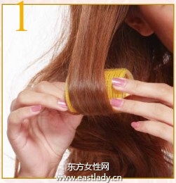 魔術(shù)發(fā)卷卷出隨意感發(fā)梢