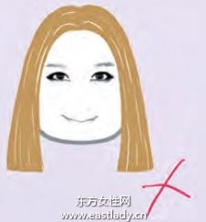 西洋梨形臉女生適合的發(fā)型設(shè)計