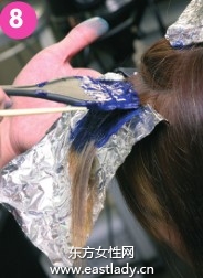 給自己染發(fā)讓色彩飄逸而出清爽怡人