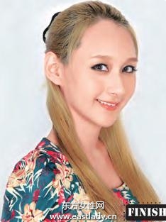 時(shí)尚公主頭配發(fā)髻 婉約迷人心情隨之綻放